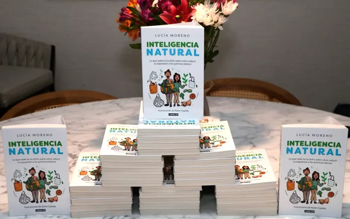 Lucía Moreno presentó su libro “Inteligencia Natural” por un estilo de vida libre de tóxicos